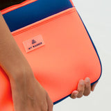 Estojo portátil Flúor Neoprene Coral Night