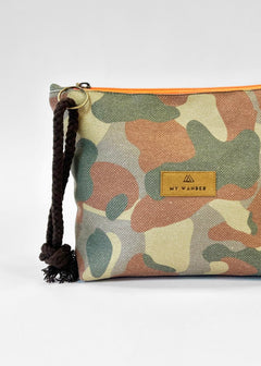 Bolsa de ombro feminina camuflada <tc>Nécessaire</tc>/repelente