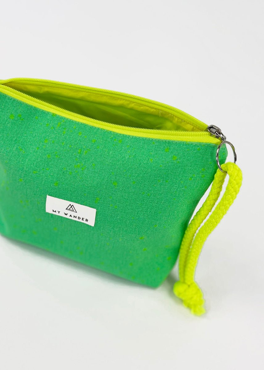 Drops Vert <tc>Trousse de Toilette</tc>/Sac à bandoulière pour femme