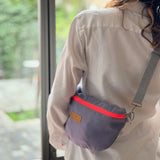 Solid Sunset Shoulder Bag Fanny Pack