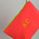 Bolsa Neoprene Coral Flúor