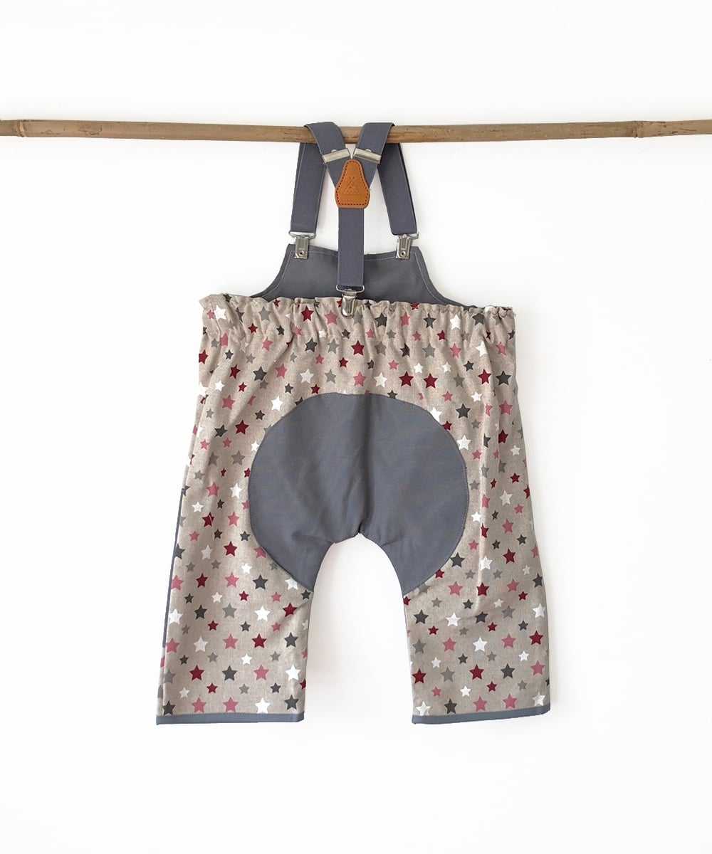Multistars Stars Grey Peto de Gateo Bebé